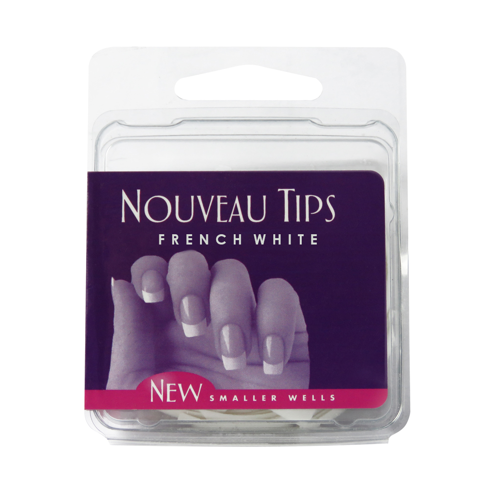 Backscratchers French White Tips Size 10