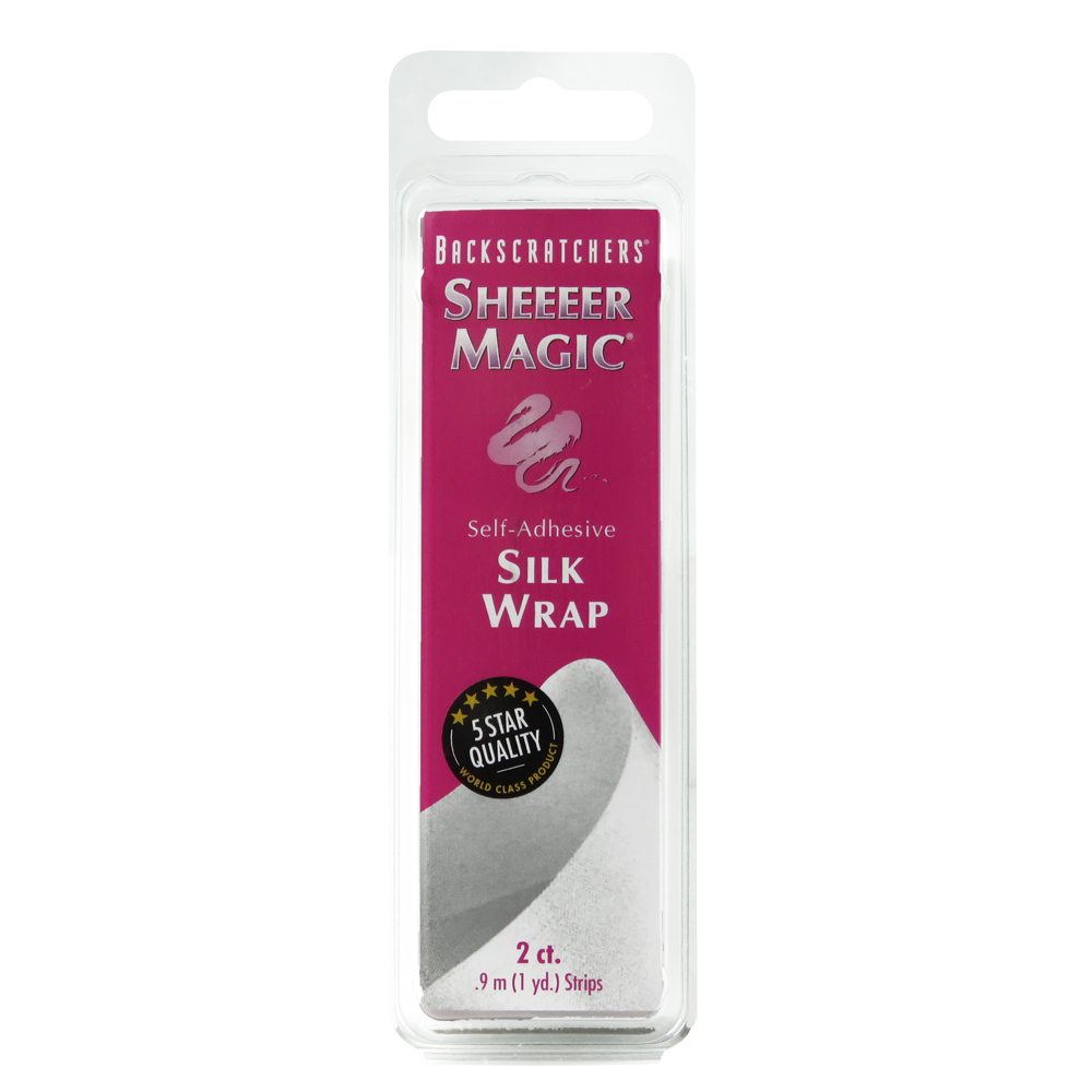 Backscratchers Glass Glaze Sheer Magic Self Adhesive Silk 
